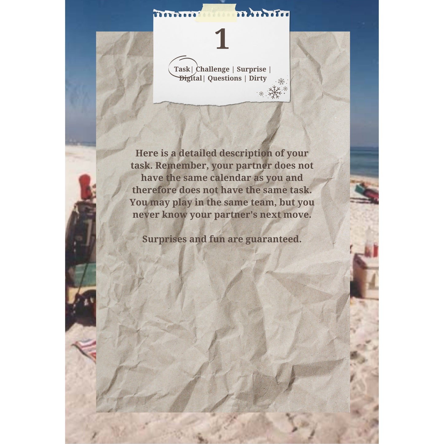 Couple's Advent Calendar